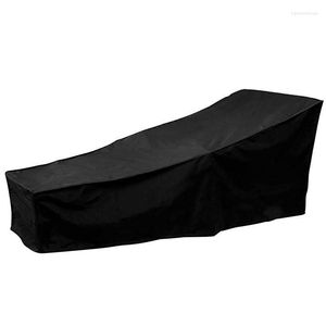 Housses de chaise pratique 1 paquet extérieur chaise longue couverture étanche jardin en osier lit de bronzage terrasse meubles couche de Protection