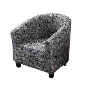 Housses de chaise housse imprimée housse de fauteuil extensible U forme Club canapé Bar comptoir canapé pour salon