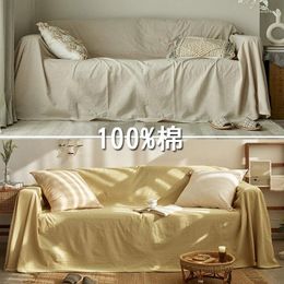 Silla Covers Pure Cotton Sofa Cover Nordic Ins Estilo