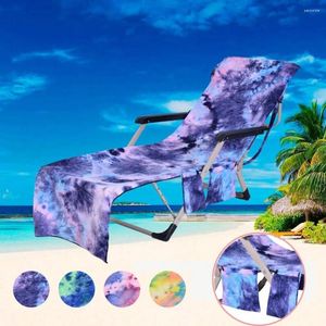 Stoelhoezen snel droge recliner deksel microfiber chaise handdoeken zwembad lounge strandhanddoek