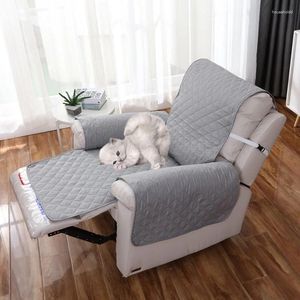 Housses de chaise matelassées Anti-usure, housse de canapé inclinable pour chiens, animaux domestiques, enfants, antidérapant, coussin de canapé, housse de fauteuil amovible
