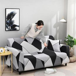 Silla cubre reclinable cubierta de cama de sofá de color sólido
