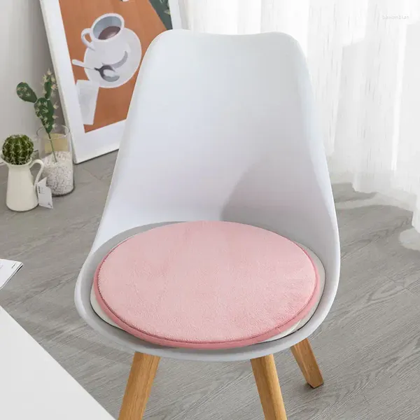 Housses de chaise coussin rond éponge antidérapante sol assis