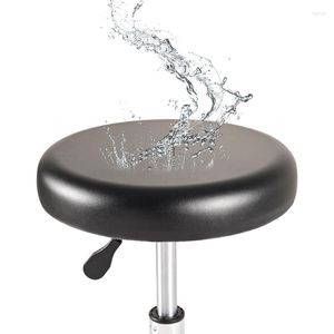 Stoelhoezen Ronde Kruk Hoes PU Leer Waterdichte Bar Hoes Barkruk Zitkussen Protector Home Decor