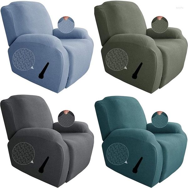 Housses de chaise vente-jacquard inclinable housse de canapé bras de massage tout compris Spandex chaise longue siège monoplace canapé housse