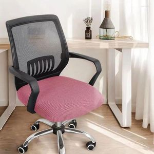 Cubiertas de silla Cubierta de asiento para computadora Protector de funda protectora Funda de oficina elástica Giratoria
