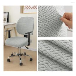 Couvre-chaise Cover Simple Premium Gaming Fabric Elastic Texture Soft Texture à 360 degrés Couverture complète Houstable Wicking