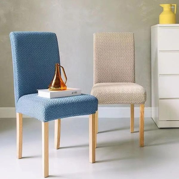 Housses de chaise Simple moderne Jacquard flocage couverture tout compris ménage quatre saisons universel haute élastique