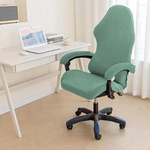 Housses de chaise housse de jeu élastique avec fermeture à glissière Protection épaissie pour fauteuil de siège de bureau d'ordinateur