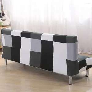 Couvre-chaise Couper canapé-lit Cover Scecover Delated Futon Elastic Seater Protecteur pour les outils d'accessoires ménagers