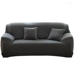 Housses de chaise housse de canapé pour coin sectionnel en forme de L élastique gris housse de protection pour animaux de compagnie accoudoir