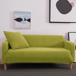 Cubierta de silla Cover Sofá simple y doble de tres asientos reclinados en forma de L en forma de L Funda Chaise Lounge Cushion elástico de punto universal grueso