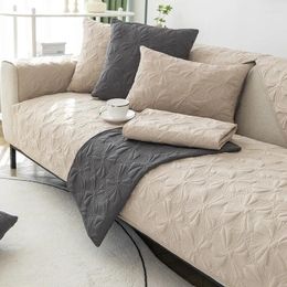 Stoelhoezen Sofa kussen gemaakt van worsted fabric met vier seizoenen eenvoudig ontwerp moderne universele rugleuning handdoek cover mier