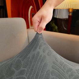 Housses de chaise canapé épaissi grille diagonale housse en velours de maïs Ma1 coussin tissu toutes saisonsA10A31-01-17