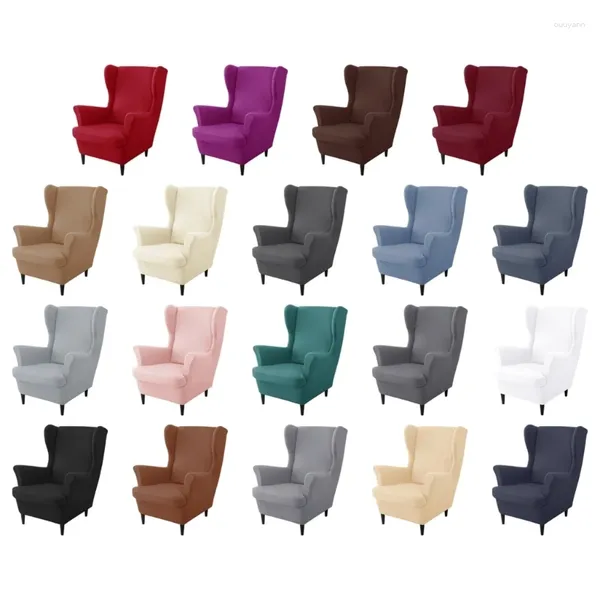 Housses de chaise en soie de lait doux, ensemble de housses de canapé, housse de protection moderne, différentes couleurs