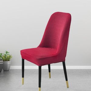 Housses de chaise, couleur unie, sans accoudoirs, anti-poussière, résistante à l'usure, étui de siège élastique pour le bureau et la maison