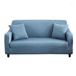 Fundas para sillas Funda de sofá elástica de color sólido Conjunto universal todo incluido de cojín impermeable simple moderno antideslizante