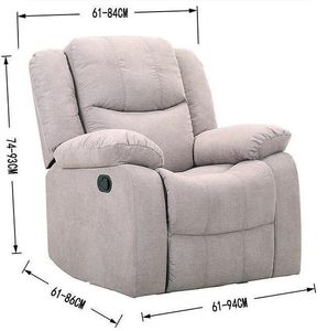 Couvre-chaise Couleur de couleur Couvreuse à couverture extensible Polar Polaire Boy paresseux Relax Sofa Lounger Couch Slipcover Armchair2000