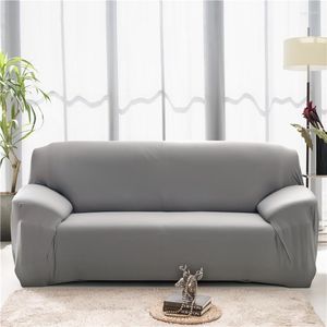 Housses de chaise Couleur unie Housse de canapé Stretch Seat Sofa Causeuse Funiture All Warp Serviette Slipcovers