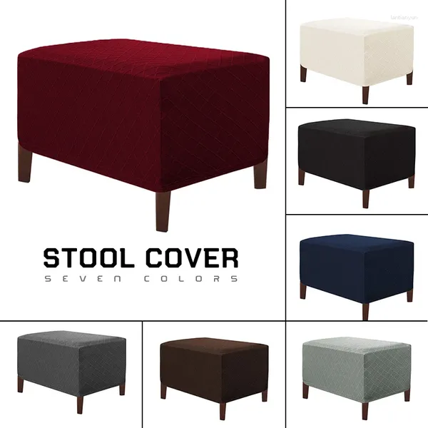 Couvre-chaise Color Soupa Soupa Cover American Style American Universal non-glip Meuble Meuble Tool Square Square Tool