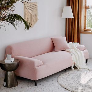 Couvre-chaise Couleur continue épaissie de combinaison tout compris tout compris pour canapé de canapé de canapé serviette de serviettes non glissantes Protector Decor Home Decor