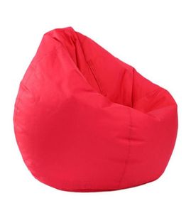 Fundas para sillas Color sólido Impermeable Lino Bolsa de frijol Funda para sofá Funda para niños Almacenamiento de juguetes 11 colores PickChair1718004