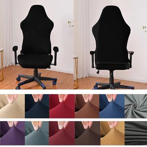 Stoelbedekkingen Spandex Office Cover Gaming Elastische fauteuilstoel Anti-Dirty anti-Scatch Computer Chairs Slipcover