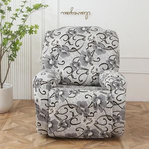 Housses de chaise Housse de canapé inclinable en spandex pour salon Massage en pente moderne Fauteuil de détente pour garçon paresseux