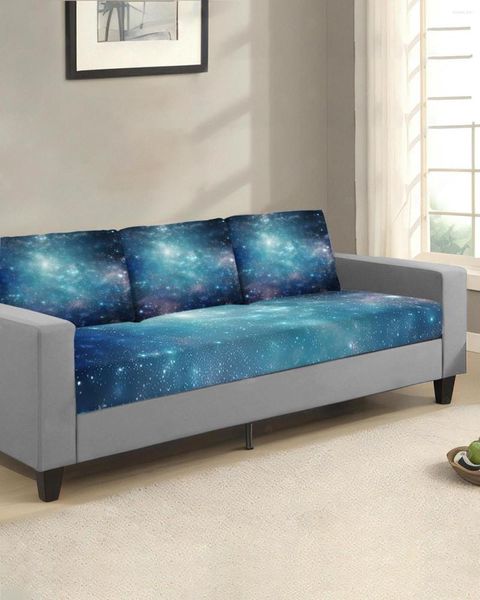 Fundas para sillas Starry Sky Stars Vía Láctea Sofá Funda de cojín para asiento Protector de muebles Estiramiento Lavable Fundas elásticas extraíbles