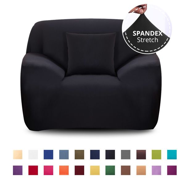 Housses de chaise Housse extensible pour fauteuil canapé canapé salon 1 siège canapé housse monoplace meubles canapé fauteuil housse élastique 230616