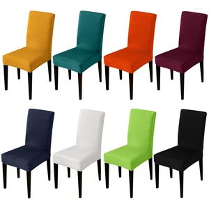Chair Covers Stretch Cover Spandex Fabric Seat Restaurant El Party Banquet Slipcovers Home Decoration Event