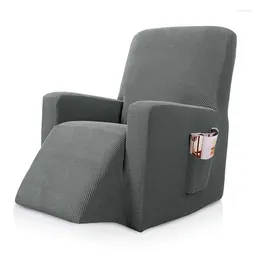 Stoelbedekkingen Stretch Elastic Recliner Sofa Cover niet-slip verwijderbare en wasbare elektrische fauteuil Slipcover