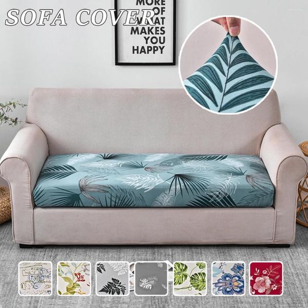 Couvre-chaise Stretch Soupled Sofa Cover 1/2/3 Seater Spandex Anti-Dust Protector Cushion Sormit amovible Salon