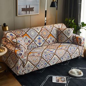 Stoelhoezen Stretched Sofa Cover voor woonkamer Chaise Longue anti-skid zacht wasbaar