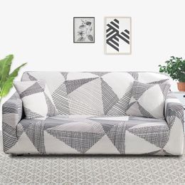 Stoelbedekkingen Stretch Sofa Cover Elastic All-Inclusive Couch Case voor verschillende vorm Dust Protection Fundas Sofachair