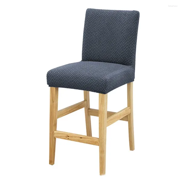 Housses de chaise Couverture à carreaux rayés Tissus doux et luxueux Ajustement parfait pour fauteuil Protection complète à 360 degrés Maintenir