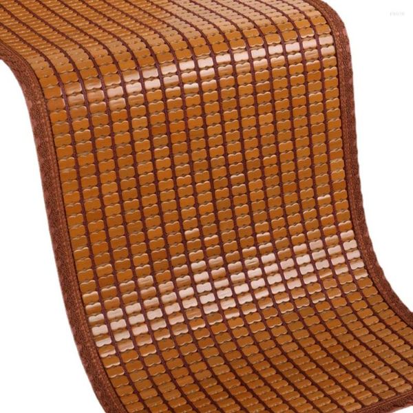 Fundas para sillas Estera de verano Sofá Cojín Sala de estar Bambú Antideslizante Asiento Estilo Palisandro Fresco