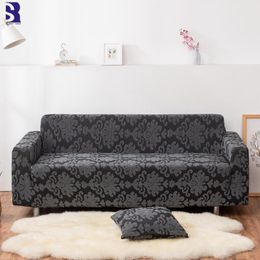 Stoelbedekkingen Sunnyrain 1-delige Jacquard Elastische Sofa Cover I Vormbank voor woonkamerchair