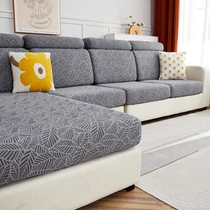 Housses de chaise en jacquard épais et gaufré, housse de canapé élastique toutes saisons, réglable, profonde, adaptable