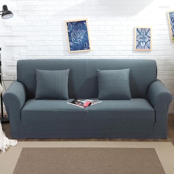 Housses de chaise TUEDIO Jacquard housse de canapé housse simple/deux/trois/quatre places serviette extensible élastique tissu épais meubles protéger