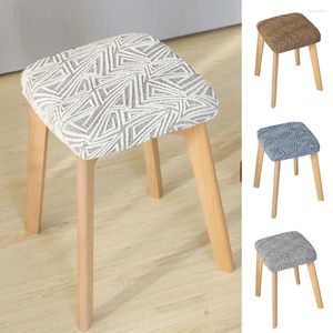 Housses de chaise universelles modernes en coton Spandex, rectangulaire, Jacquard, siège élastique, produits textiles pour la maison de haute qualité