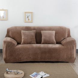 Fundas para sillas Urijk todo incluido Universal funda de sofá elástica personalizada de felpa gruesa sillón reclinable Retro suave fundas de sofá