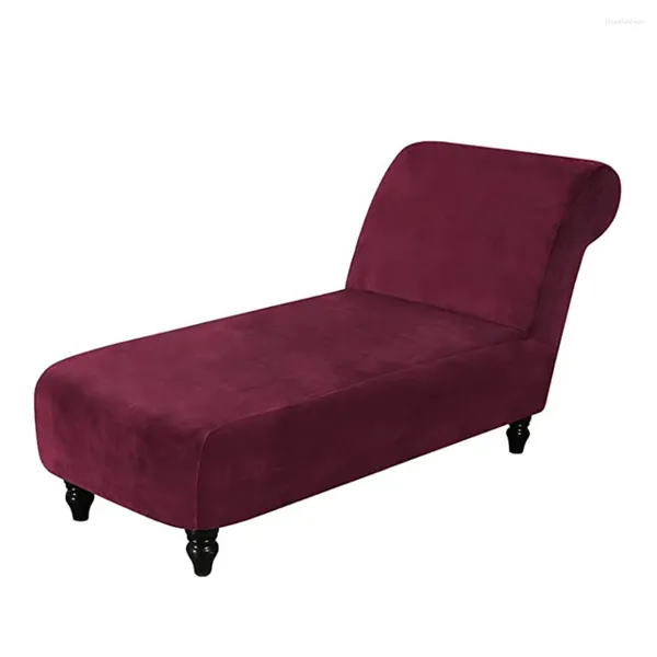 Housses de chaise en velours sans accoudoirs, housse de salon extensible, protection de meubles, canapé pour la maison-A