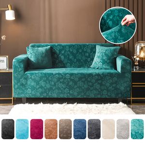 Housses de chaise velours gaufrage housse de canapé élastique élégant mode tout compris décor housse canapé pour la maison salon chambre 220906