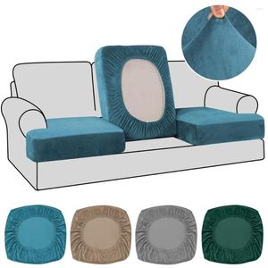 Housses de chaise en velours, housse de coussin de canapé, moderne, extensible, élastique, protection de meubles, pour chambre à coucher, bureau, salon