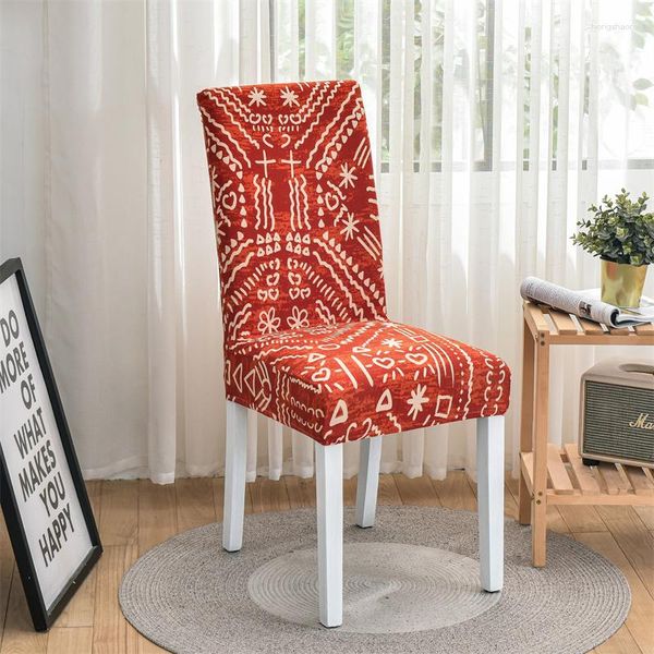 Housses de chaise très mignon décor de Noël doux et durable tissu NON-TISSÉ écologique MATÉRIEL Noël