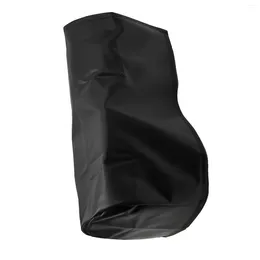 Couvercles de chaise étanche et élastique accoudoir de canapé en cuir PU extensible pour les protecteurs de bras de canapé disponibles en noir foncé gris noir
