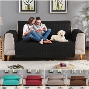Housses de chaise imperméable canapé matelassé protecteur de canapé pour chiens meubles antidérapant animaux de compagnie 220906