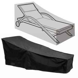 Housses de chaise couverture imperméable jardin extérieur meubles anti-poussière pliable Oxford tissu salon inclinable protection