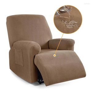 Couvre-chaise Couvrairement imperméable Polar Fleece Reckin Stretch Stretch Détente tout compris Lezy Boy Lounger canapé canapé en fauteuil